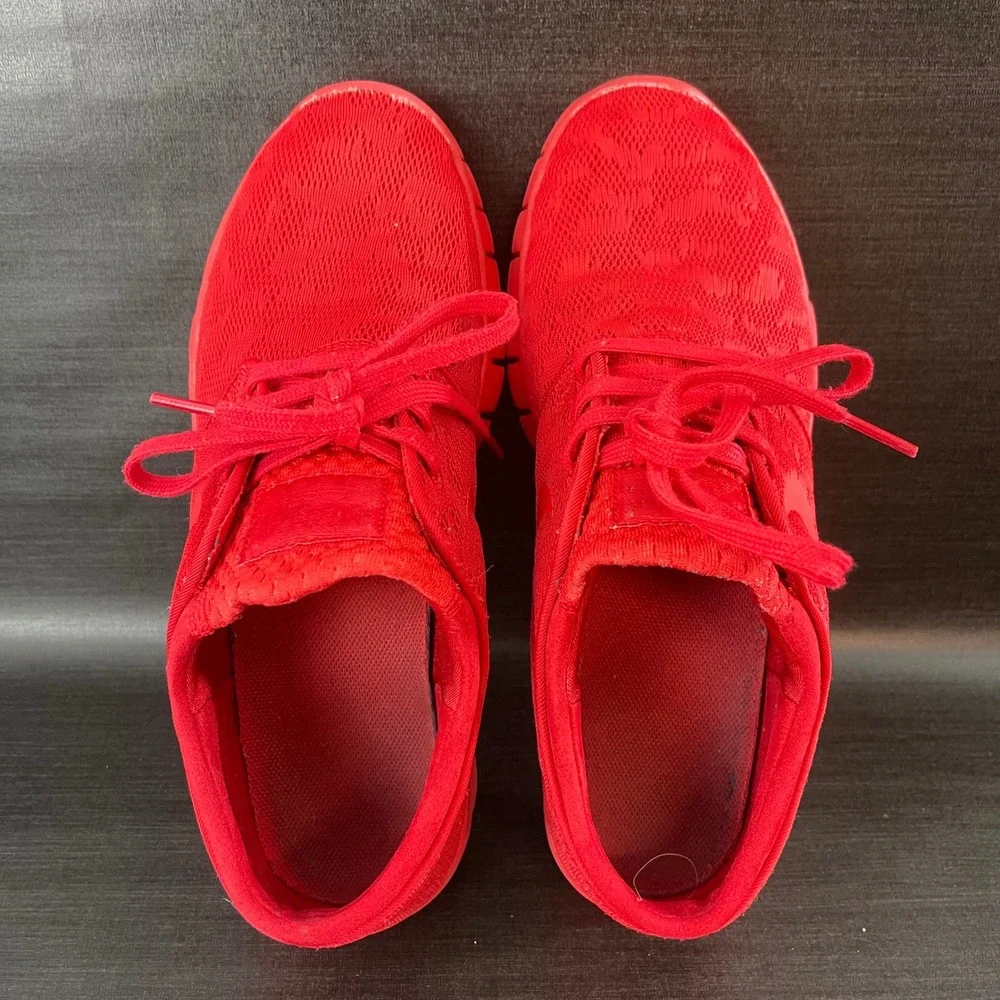 Nike SB Stefan Janoski Max Mens Sz 8‎ University Red Mesh Skate Shoes 631303-660